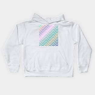 Chevron Pattern 33 Kids Hoodie